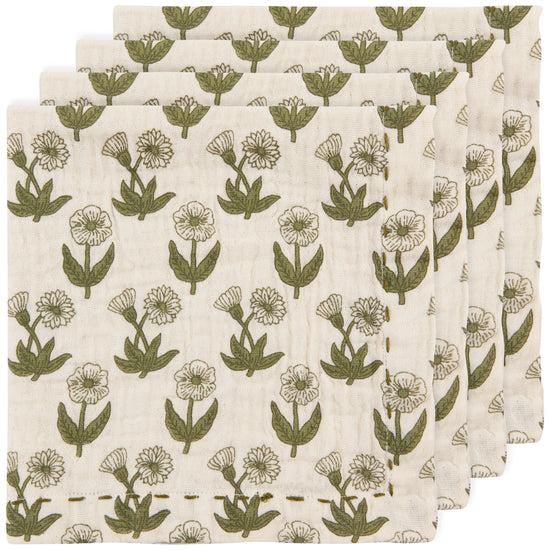 now designs Bloom Double Weave Napkins Set of 4