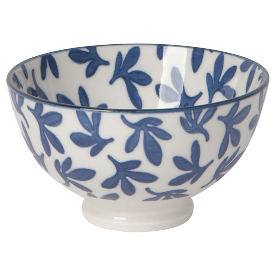 now designs Blue Floral 4 inch Stamped Bowl
