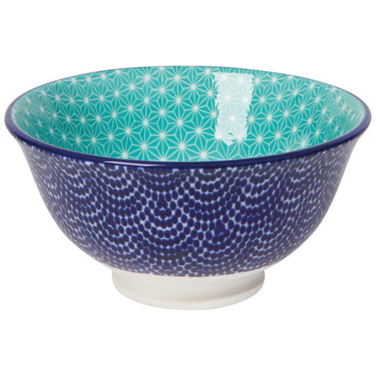now designs Blue Waves Stamped Bowl 3.5 Inch