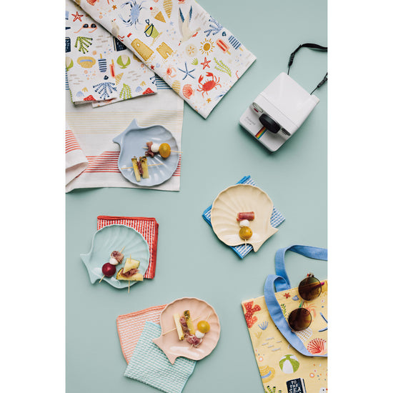 Now Designs Boardwalk Cocktail Napkins Set Of 4