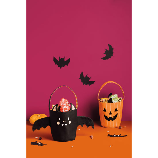 Now Designs Boo Crew Pumpkin Candy Bucket