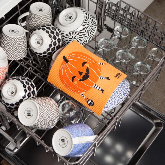 Now Designs Boo Crew Pumpkin Swedish Dishcloth