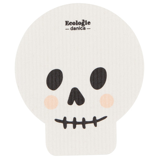 now designs Boo Crew Skull Swedish Dishcloth