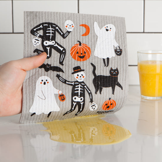 Now Designs Boo Crew Swedish Sponge Cloth