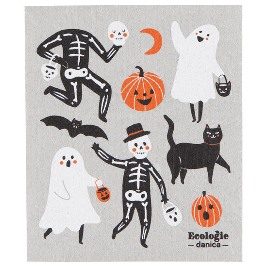 now designs Boo Crew Swedish Sponge Cloth