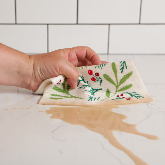 Now Designs Bough And Berry Swedish Sponge Cloth