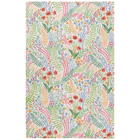 now designs Bouquet Printed Cotton Dishtowel