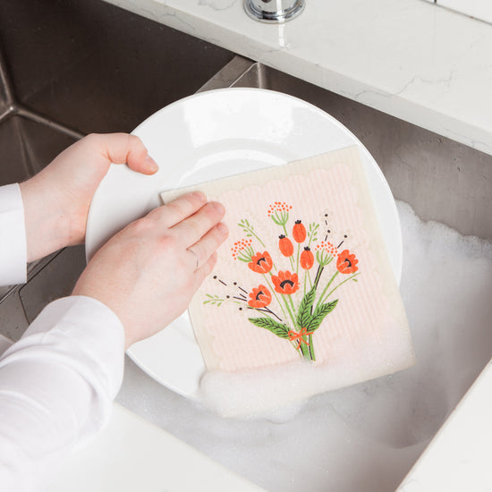 Now Designs Bouquet Swedish Sponge Cloth