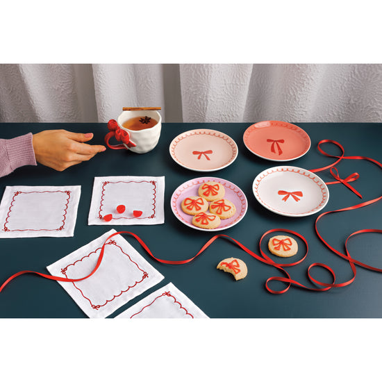 Now Designs Bowtique Appetizer Plates Set Of 4