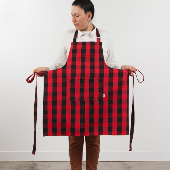Now Designs Buffalo Check Chef Apron