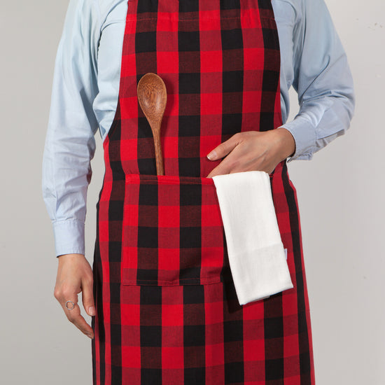 Now Designs Buffalo Check Chef Apron