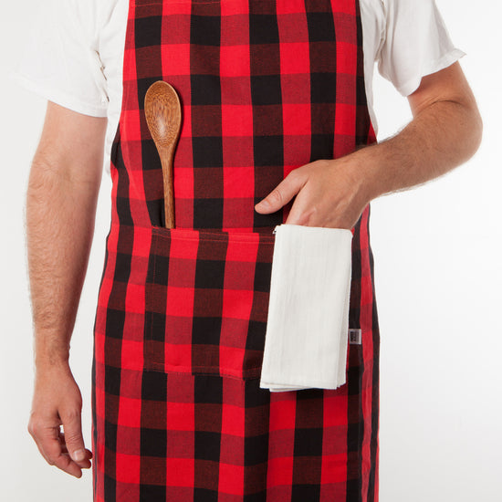 Now Designs Buffalo Check Mighty Apron