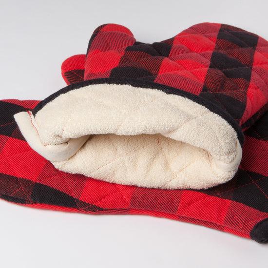 Now Designs Buffalo Check Superior Oven Mitt