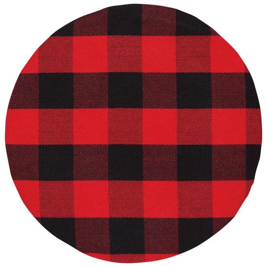 Now Designs Buffalo Plaid Red Bowl Covers Set Of 2