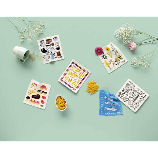 Now Designs Buona Pasta Swedish Sponge Cloth