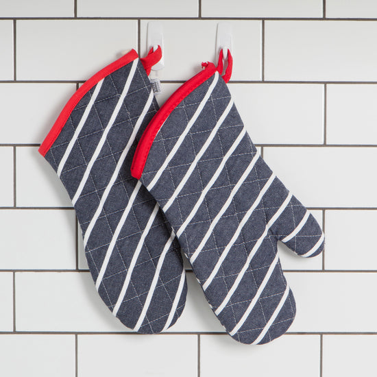 Now Designs Butcher Stripe Superior Oven Mitt