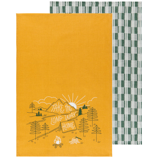 now designs Camp Out Dishtowel Set of 2