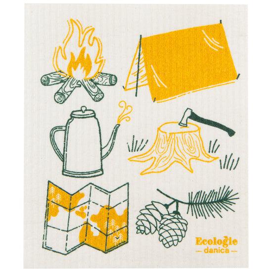 now designs Camp Out Swedish Dishcloth