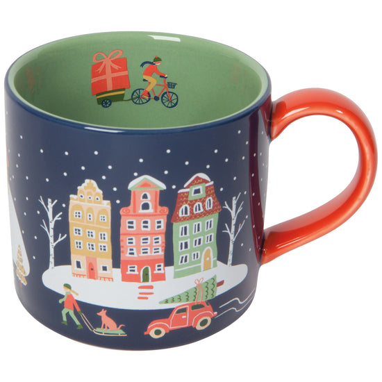 Now Designs Candy Cane Lane Mug In A Box