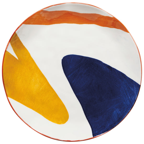 Now Designs Canvas Stamped Plate 10 Inch