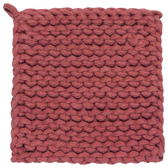now designs Canyon Rose Knit Potholder