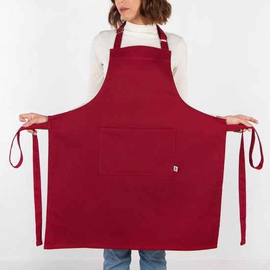Now Designs Carmine Red Chef Apron