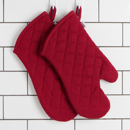 Now Designs Carmine Red Superior Oven Mitt