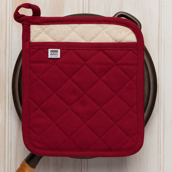 Now Designs Carmine Red Superior Potholder