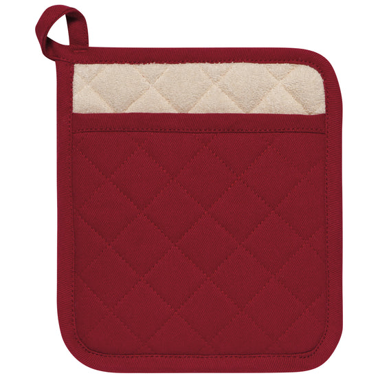 now designs Carmine Red Superior Potholder