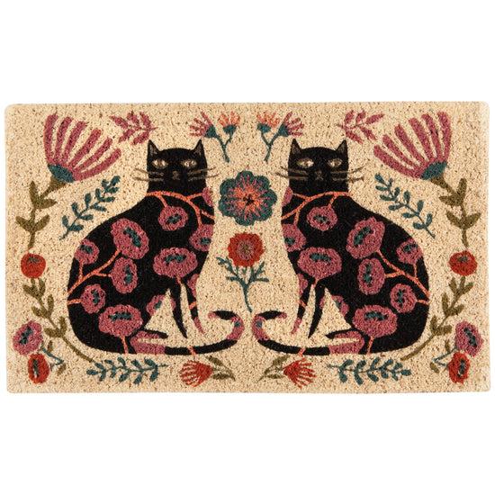 now designs Catbloom Coir Doormat