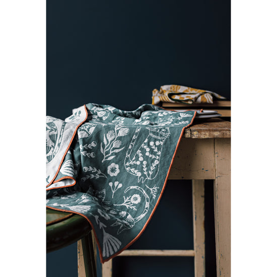 Now Designs Catbloom Double Cloth Dishtowel