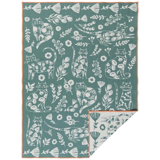now designs Catbloom Double Cloth Dishtowel