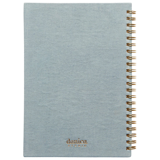 Now Designs Catbloom Embroidered Notebook