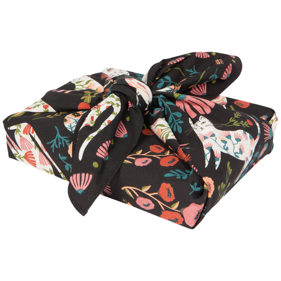 now designs Catbloom Reusable Cotton Gift Wrap