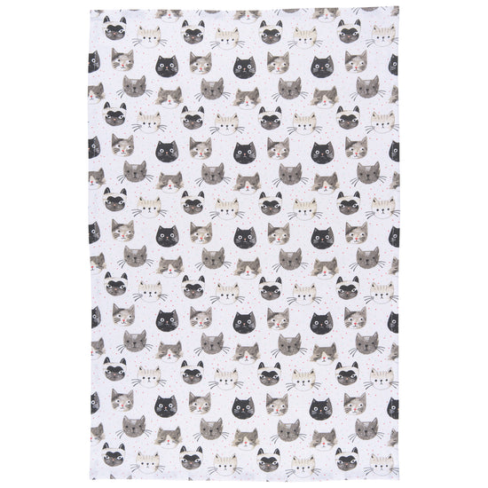 now designs Cats Meow Cotton Printed Dishtowel