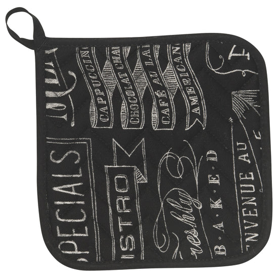 now designs Chalkboard Chef Quilted Potholder