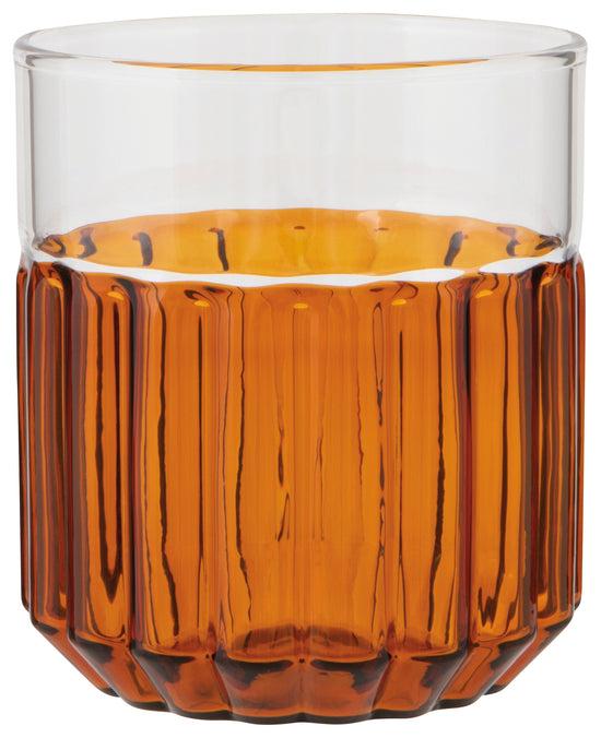 now designs Channel Glass 12 oz - Amber