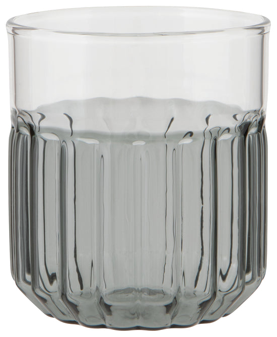 now designs Channel Glass 12 oz - Smoke