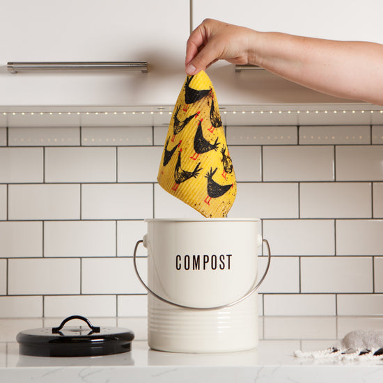 Now Designs Chicken Scratch Swedish Sponge Cloth