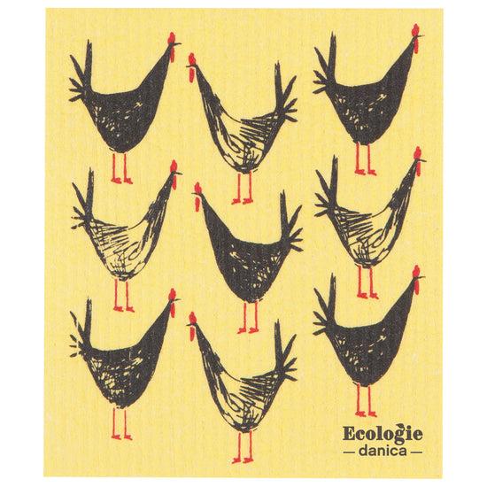 now designs Chicken Scratch Swedish Sponge Cloth