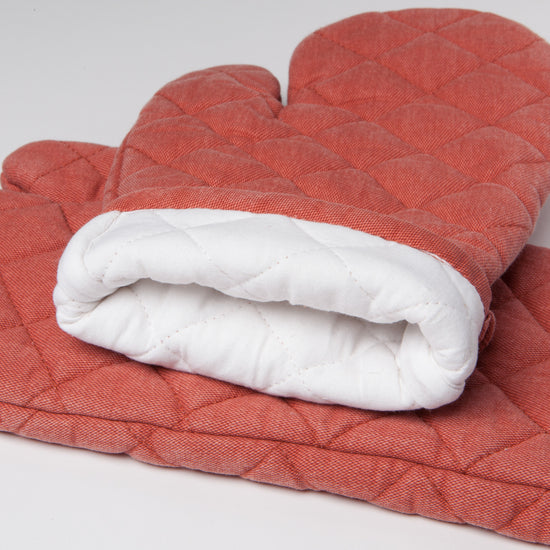 Now Designs Clay Heirloom Stonewash Oven Mitt