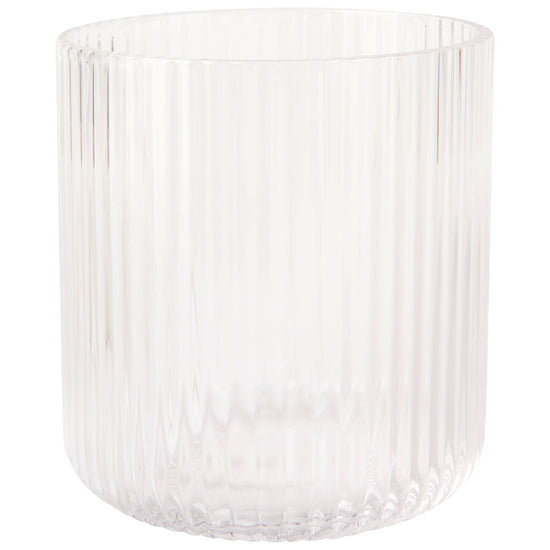 now designs Clear Short Fluted Tumbler