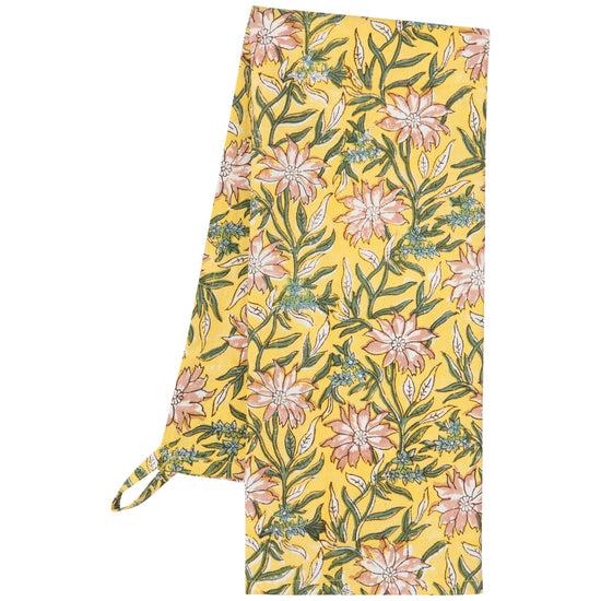 Now Designs Clematis Block Print Dishtowel