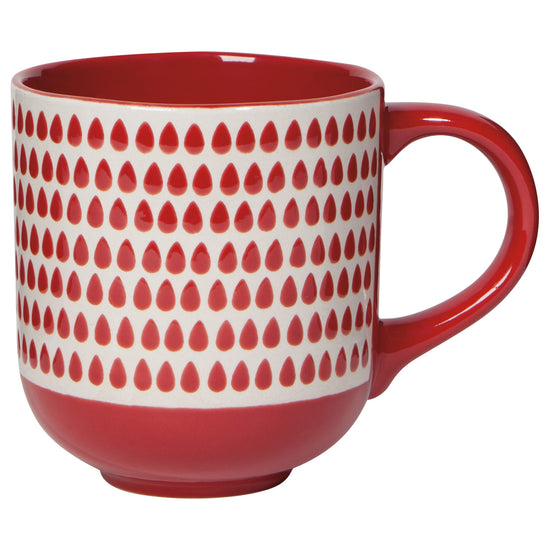 now designs Cloudburst Mug Chili Red