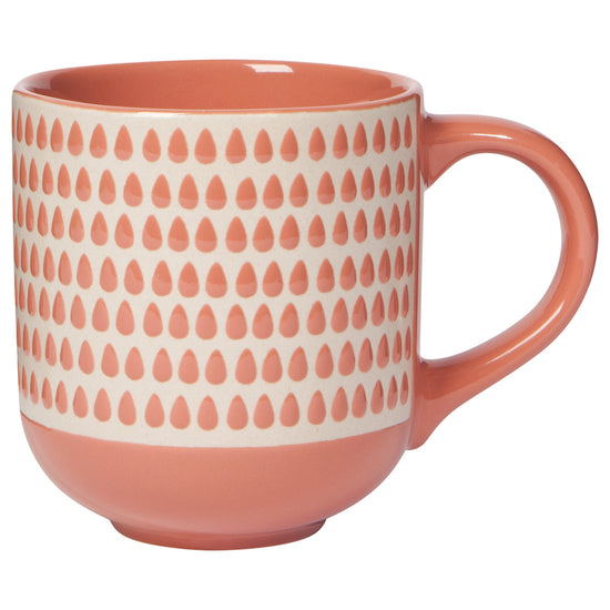 now designs Cloudburst Mug Clay Red