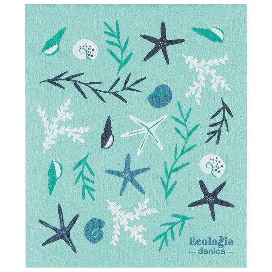 now designs Coastal Treasures Swedish Sponge Cloth