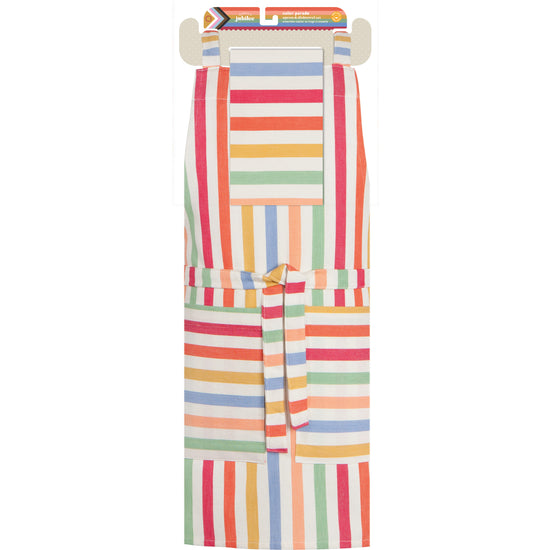 Now Designs Color Parade Pride Apron & Dishtowel Set