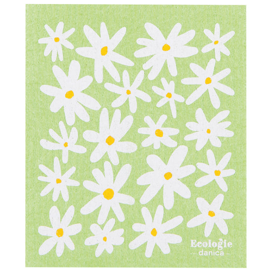 now designs Daisies Swedish Sponge Cloth