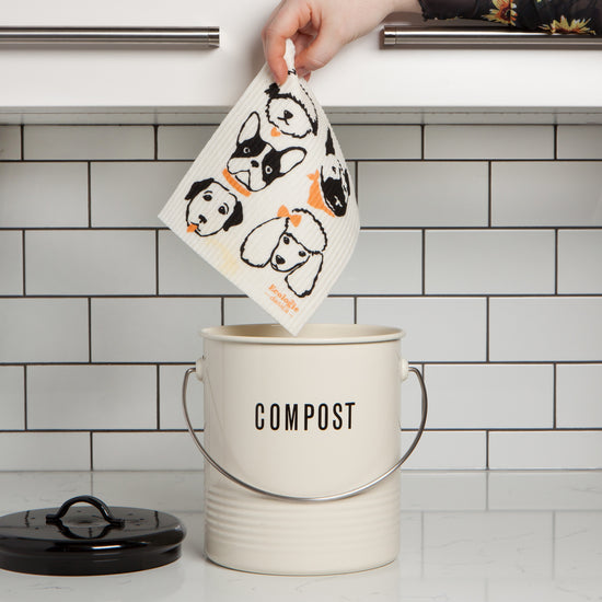 Now Designs Dapper Dogs Swedish Dishcloth