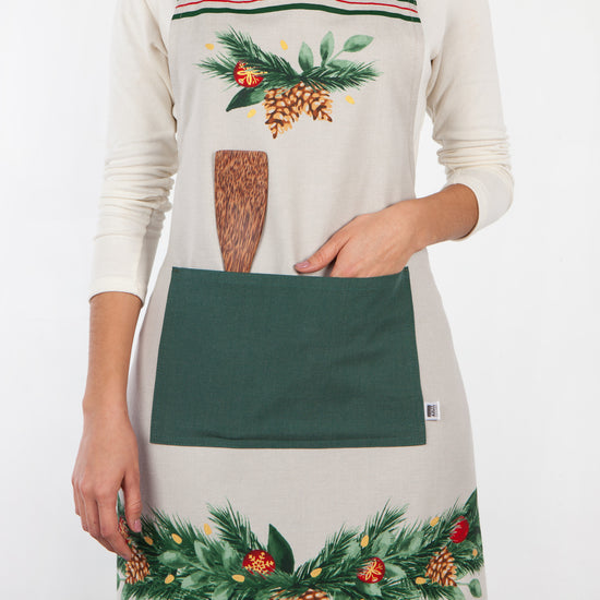 Now Designs Deck The Halls Chef Apron